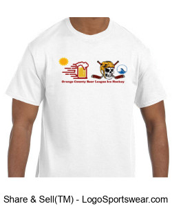 Limited Edition - Orange County Beer League Hockey Design Zoom